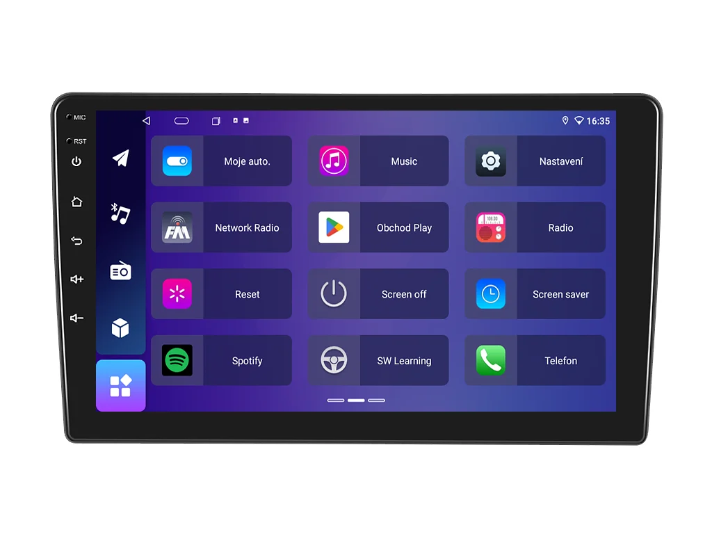 ISUDAR 2DIN AUTORÁDIO T68B-IEV28 ANDROID, OPEL ASTRA / ANTARA / ZAFIRA