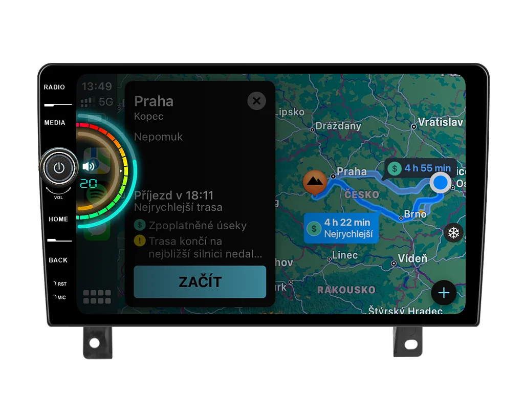 EVEREST 2DIN AUTORÁDIO EVE45 ANDROID, OPEL ASTRA
