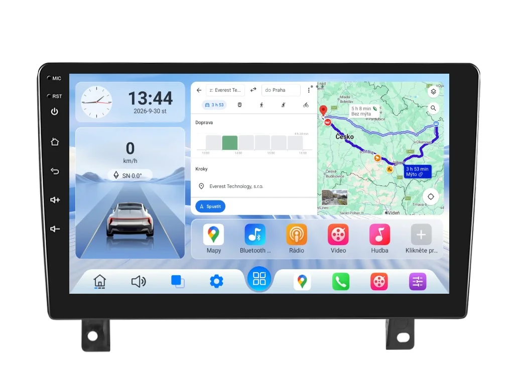 ISUDAR 2DIN AUTORÁDIO Q74X-IEV106 ANDROID, OPEL ASTRA