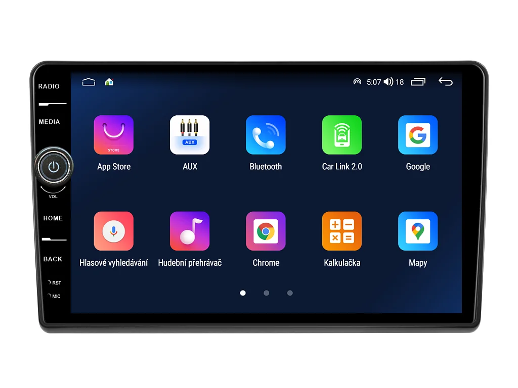 EVEREST 2DIN AUTORÁDIO EVE42 ANDROID, FIAT DUCATO / PEUGEOT BOXER II / CITROEN JUMPER II