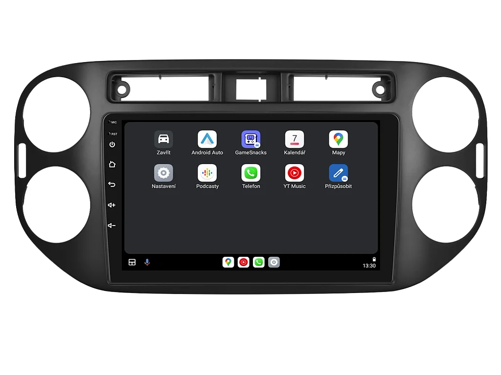 BMODE 2DIN AUTORÁDIO BEV66 ANDROID, VOLKSWAGEN TIGUAN I