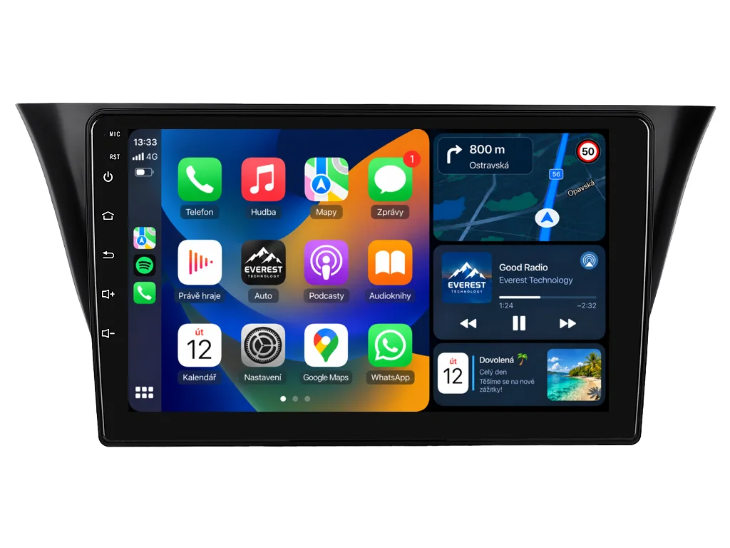 BMODE 2DIN AUTORÁDIO BET71 ANDROID, IVECO DAILY
