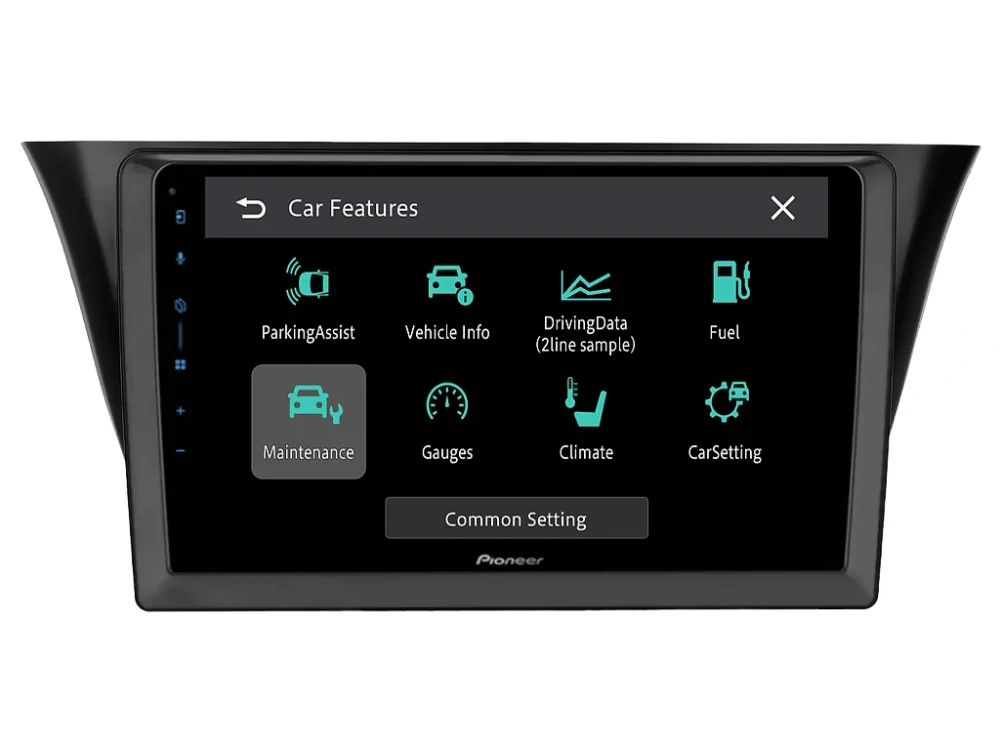 PIONEER 2DIN AUTORÁDIO SPH-PF97BT, IVECO DAILY