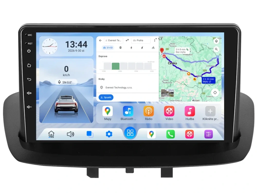 ISUDAR 2DIN AUTORÁDIO Q74X-IEV217 ANDROID, RENAULT MEGANE III / RENAULT FLUENCE