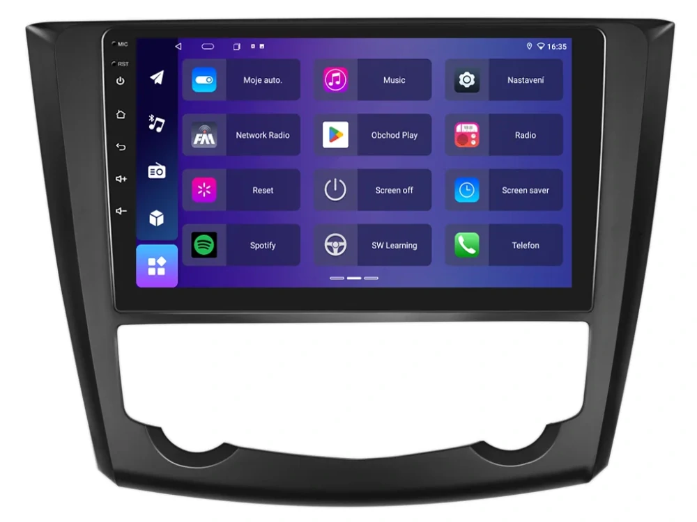 ISUDAR 2DIN AUTORÁDIO T68B-IEV52 ANDROID, RENAULT KADJAR
