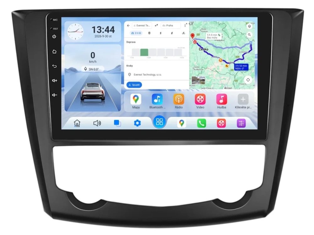 ISUDAR 2DIN AUTORÁDIO Q74X-IEV109 ANDROID, RENAULT KADJAR