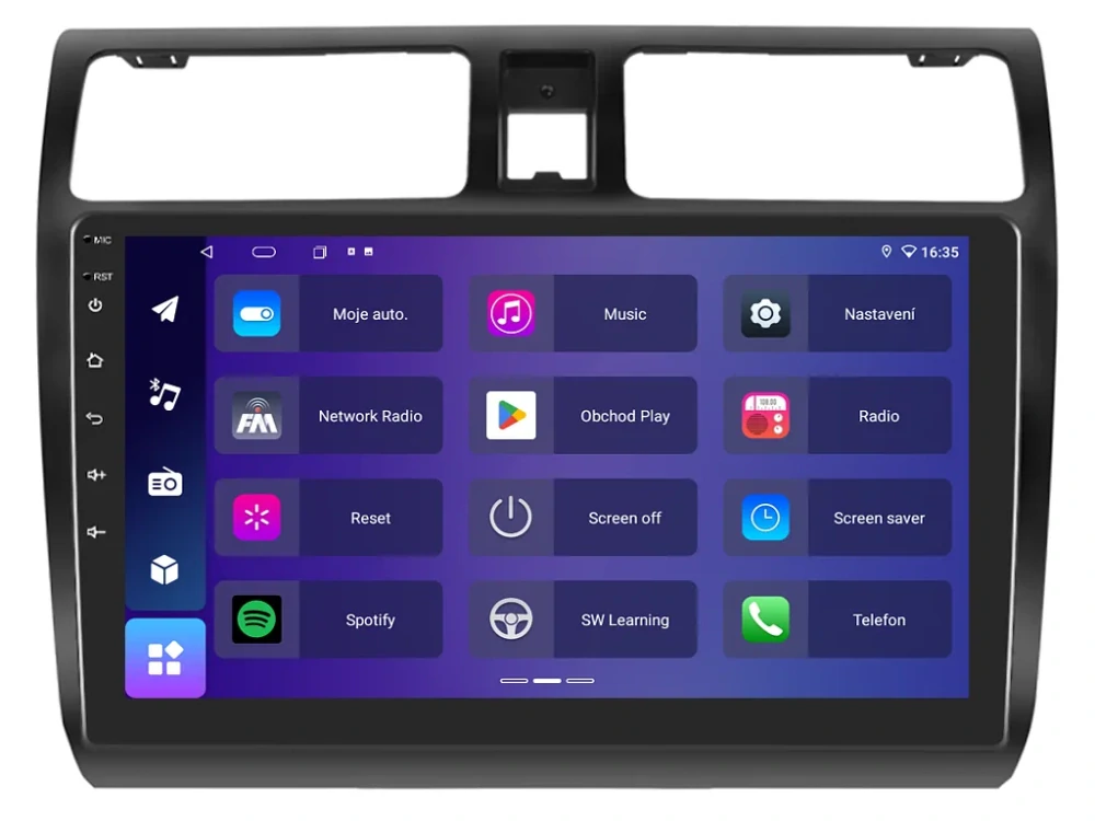 ISUDAR 2DIN AUTORÁDIO T68B-IEV58 ANDROID, SUZUKI SWIFT I (GEN 3)
