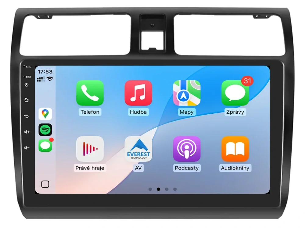 ISUDAR 2DIN AUTORÁDIO T72-IEV72 ANDROID, SUZUKI SWIFT I (GEN 3)