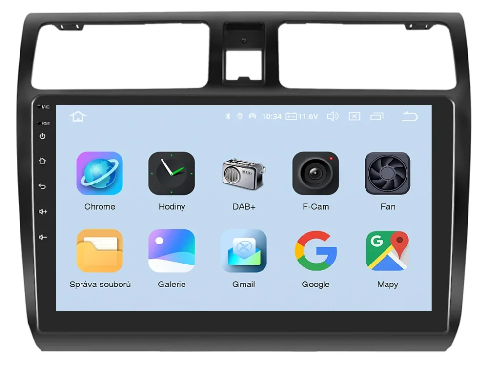 XTRONS 2DIN AUTORÁDIO IQP-XEV58 ANDROID, SUZUKI SWIFT I (GEN 3)