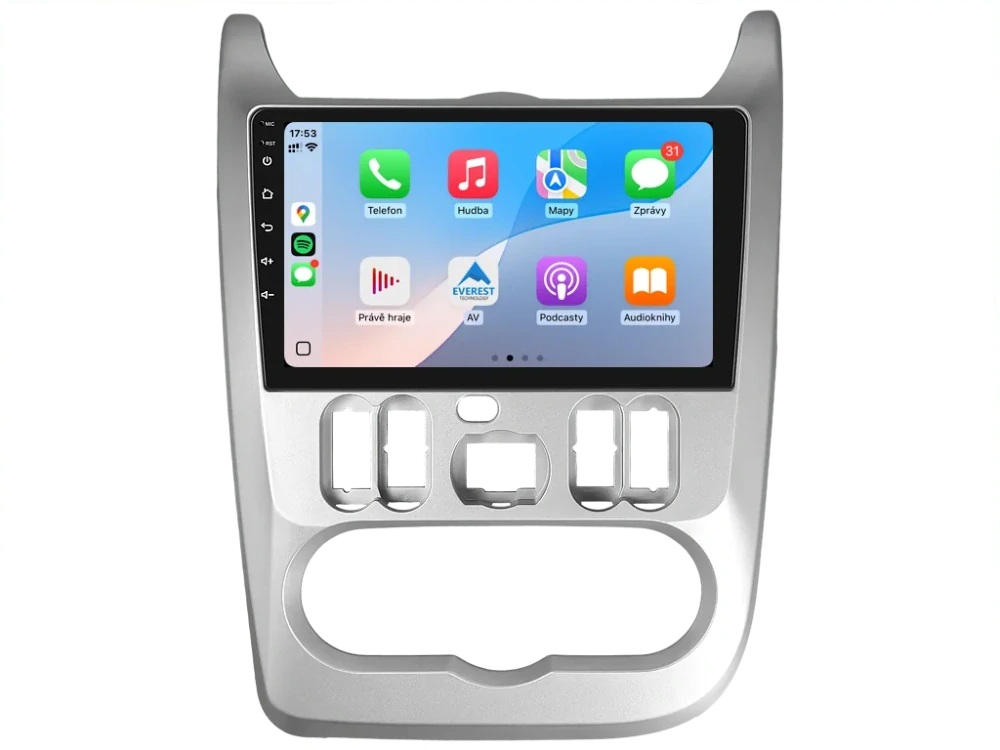 BMODE 2DIN AUTORÁDIO BEV79 ANDROID, DACIA LOGAN I, SANDERO I
