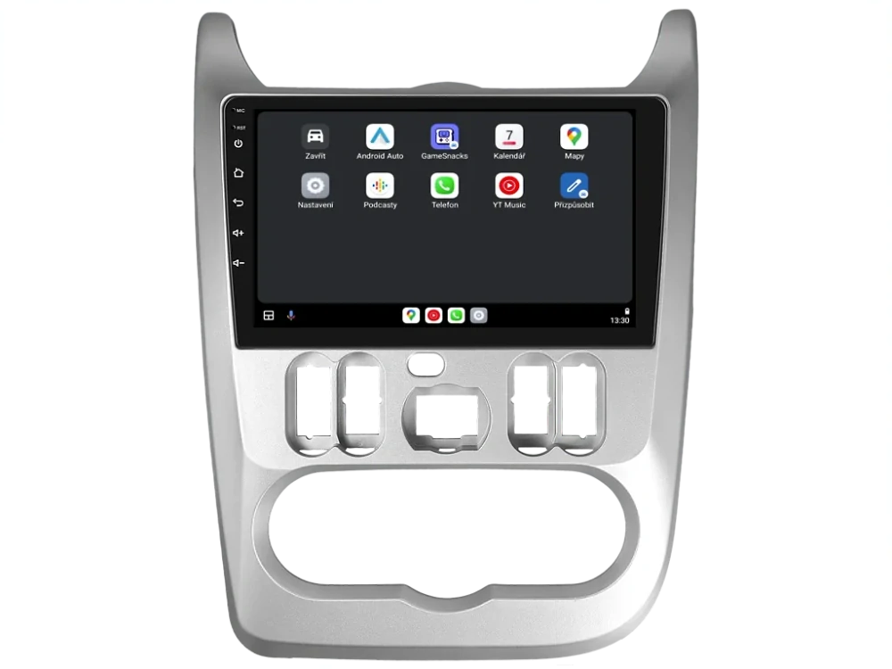 ISUDAR 2DIN AUTORÁDIO T68B-IEV79 ANDROID, DACIA LOGAN I, SANDERO I
