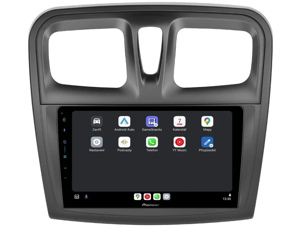 PIONEER 2DIN AUTORÁDIO SPH-PF97BT, DACIA LOGAN II, SANDERO II S HRANATÝMI PRŮDUCHY