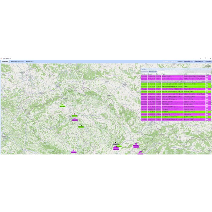 AUTOPATROL ON-LINE SLUŽBA FLEET-GPS ETLOC-50 