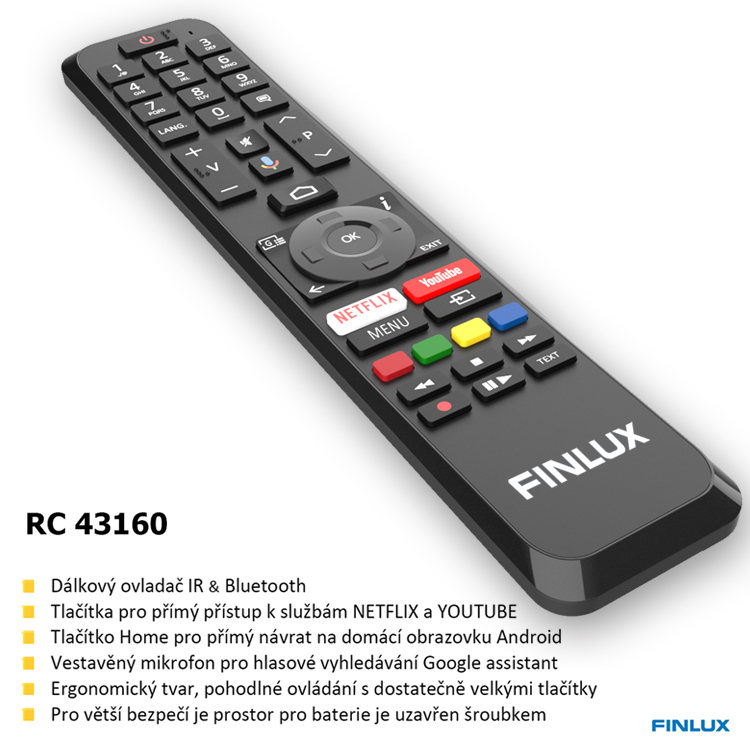 FINLUX TV32FFMG5770 - FHD T2 SAT ANDROID WIFI 12V