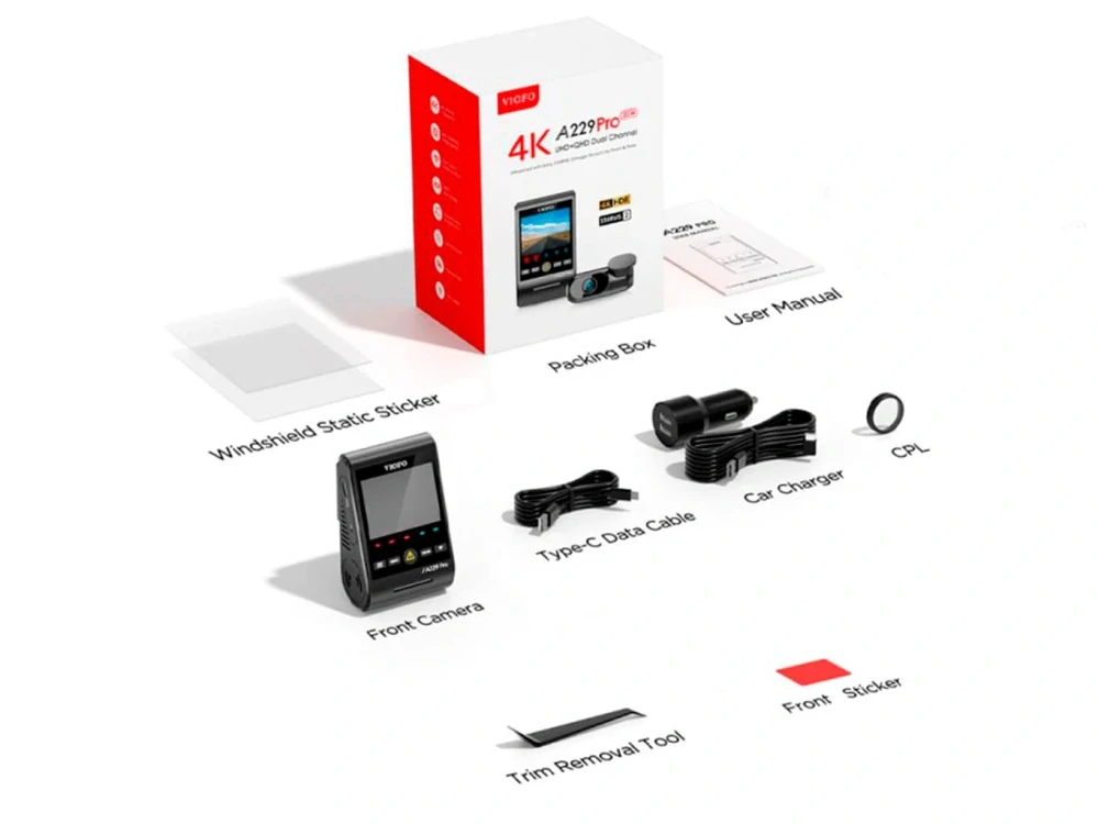 VIOFO A229 Pro - Kamera do auta