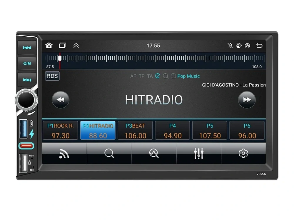 BMODE 2DIN AUTORÁDIO PU02 ANDROID