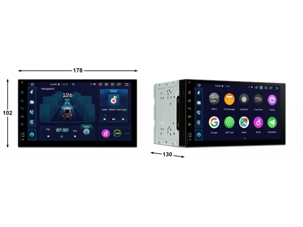 XTRONS 2DIN AUTORÁDIO TIXA745L ANDROID