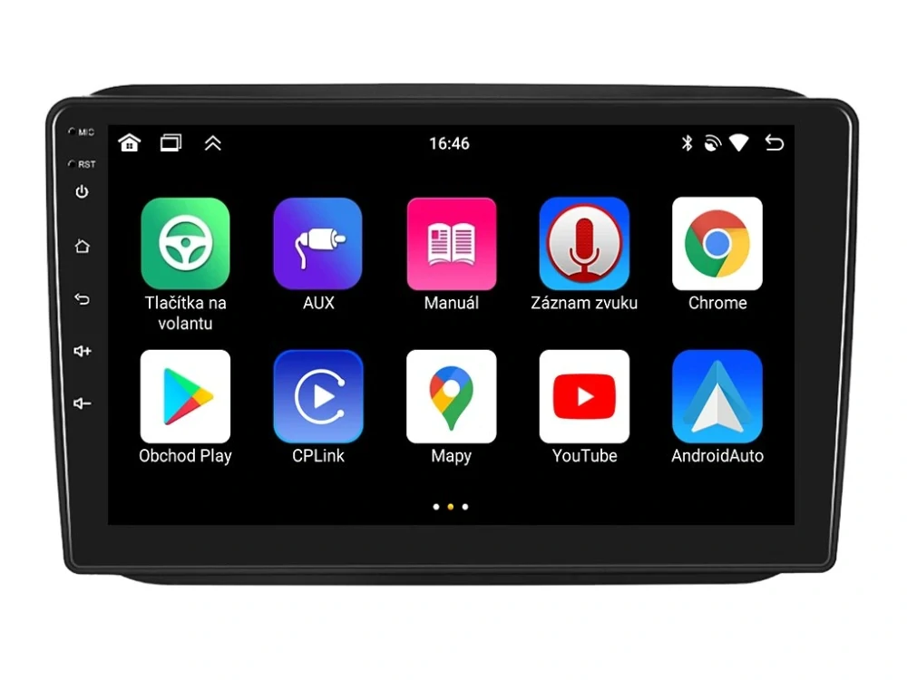 BMODE 2DIN AUTORÁDIO BEV06 ANDROID, ŠKODA FABIA II, ROOMSTER