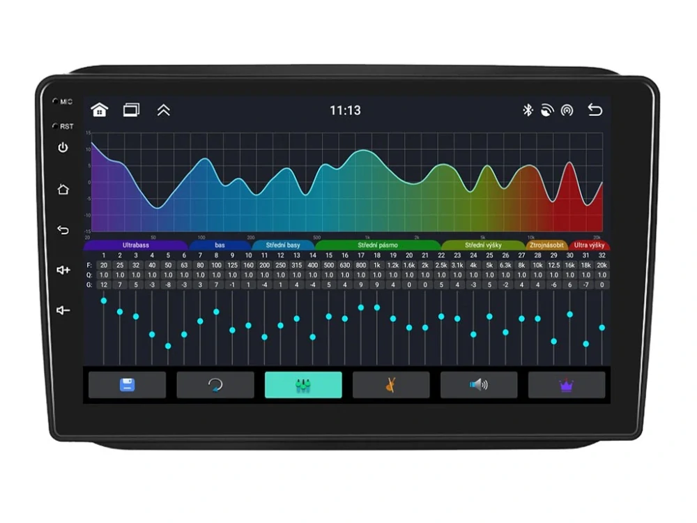 BMODE 2DIN AUTORÁDIO BEX06 ANDROID, ŠKODA FABIA II / ROOMSTER