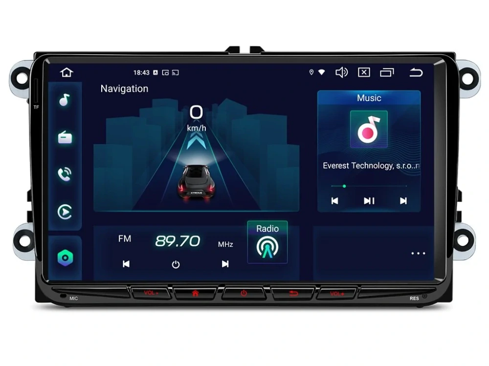 XTRONS 2DIN AUTORÁDIO PX94MTVL ANDROID S GPS