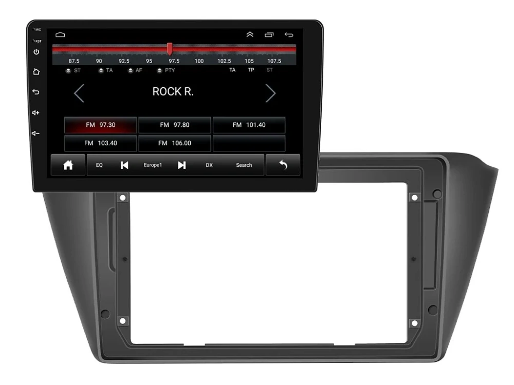 PODOFO 2DIN AUTORÁDIO PEV03 ANDROID, ŠKODA FABIA III