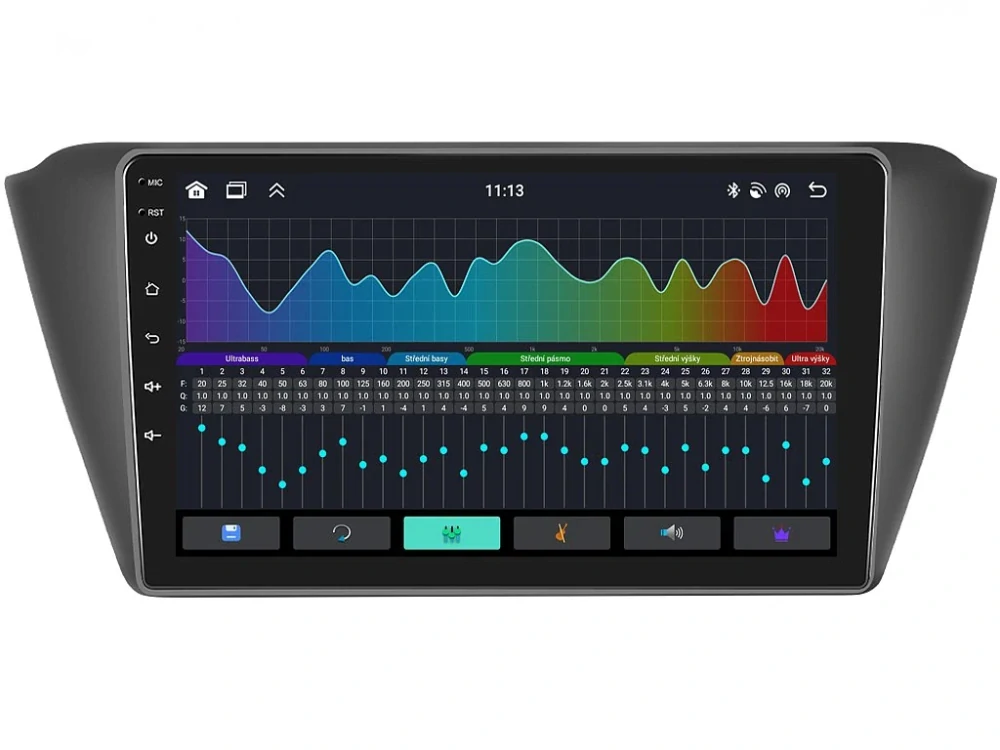 BMODE 2DIN AUTORÁDIO BEX07 ANDROID, ŠKODA FABIA III