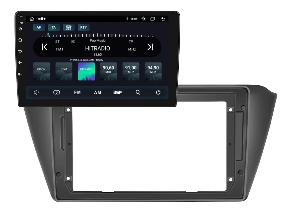 XTRONS 2DIN AUTORÁDIO IAP12-XEV22 ANDROID, ŠKODA FABIA III