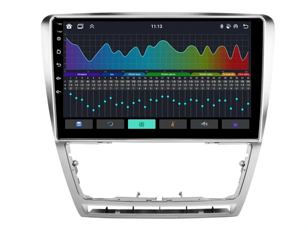 BMODE 2DIN AUTORÁDIO  BEV02 ANDROID, ŠKODA OCTAVIA II