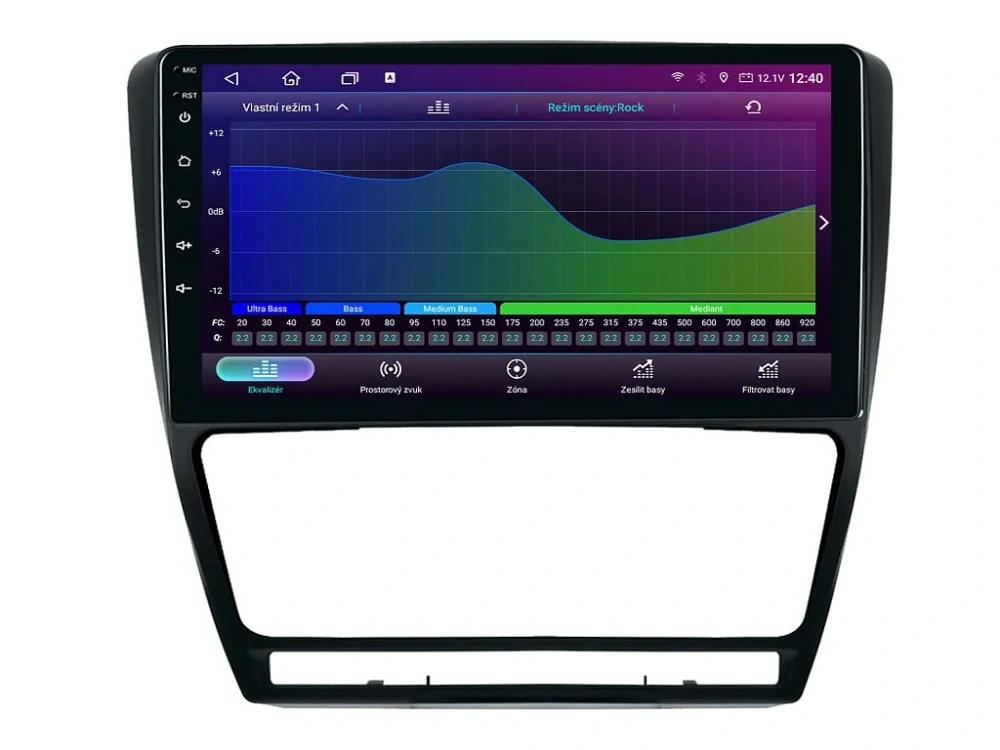 ISUDAR 2DIN AUTORÁDIO T72-IEV05 ANDROID, ŠKODA OCTAVIA II