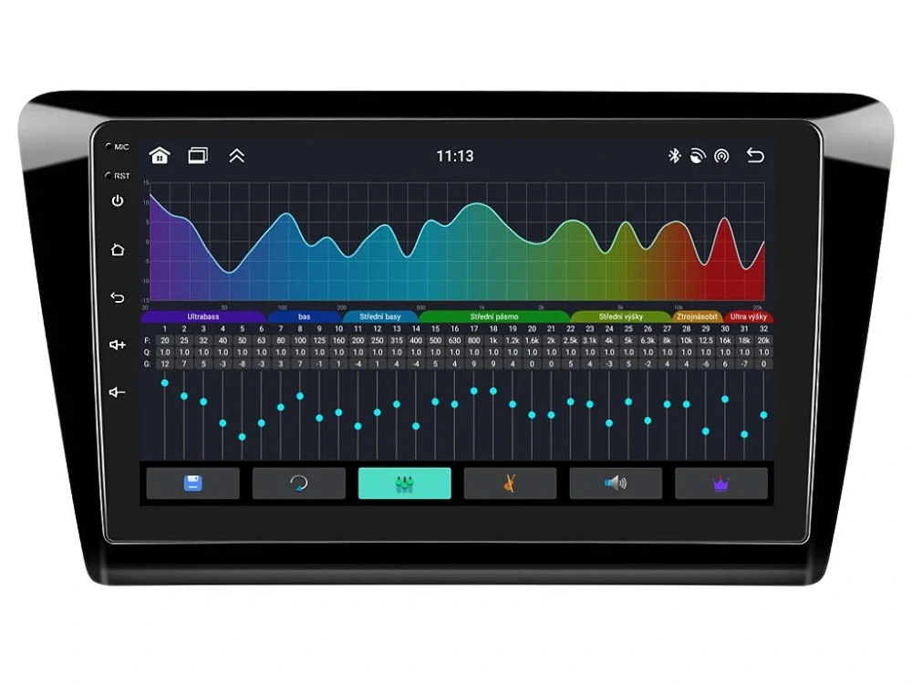 BMODE 2DIN AUTORÁDIO BEX60 ANDROID, ŠKODA RAPID