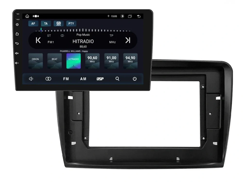 XTRONS 2DIN AUTORÁDIO IAP12-XEV12 ANDROID, ŠKODA SUPERB II