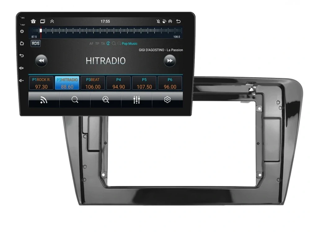 BMODE 2DIN AUTORÁDIO BEV04 ANDROID, ŠKODA OCTAVIA III