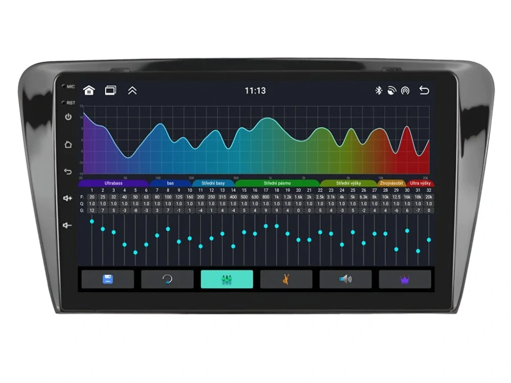 BMODE 2DIN AUTORÁDIO BEX04 ANDROID, ŠKODA OCTAVIA III