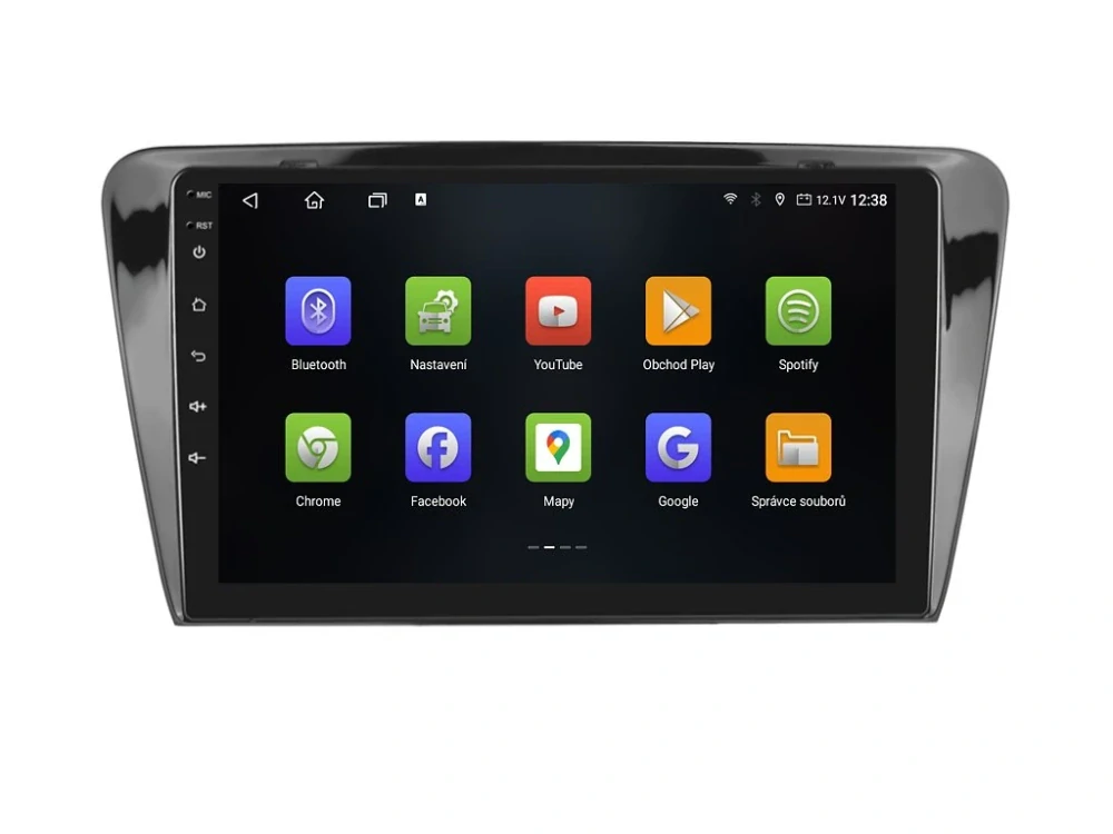 ISUDAR 2DIN AUTORÁDIO T72-IEV14 ANDROID, ŠKODA OCTAVIA III