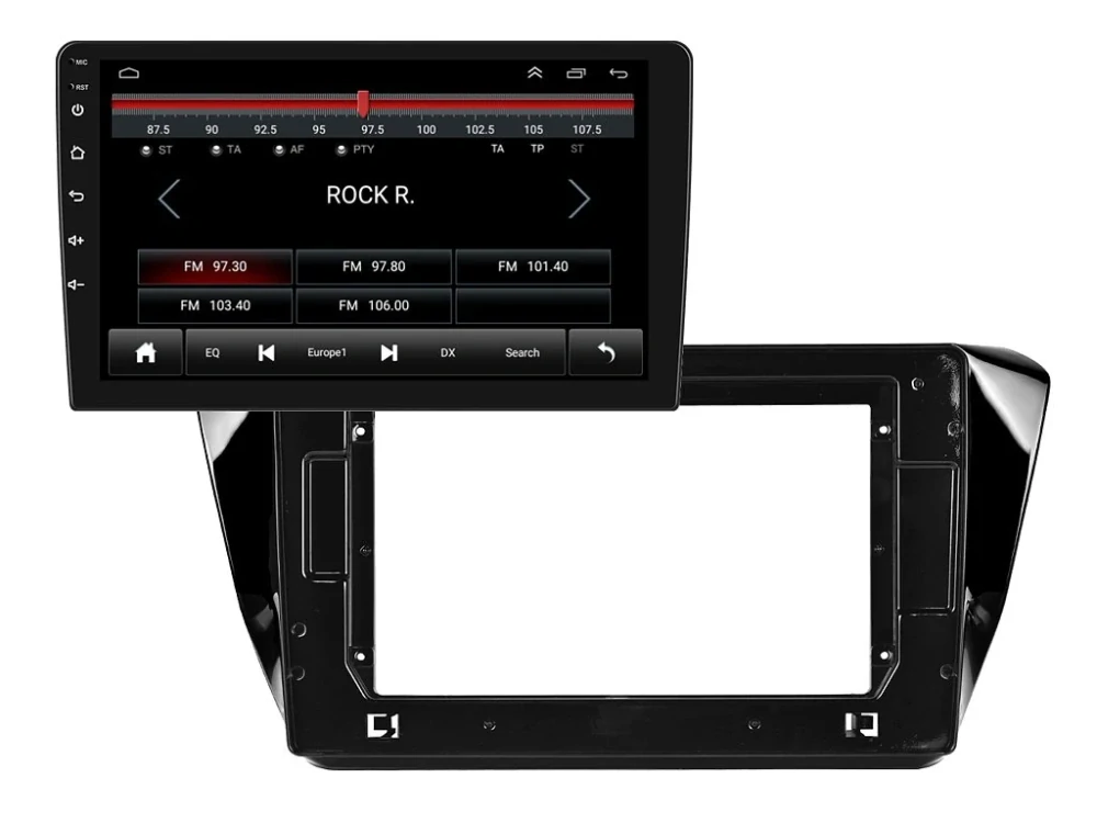 PODOFO 2DIN AUTORÁDIO PEV63 ANDROID, ŠKODA SUPERB III