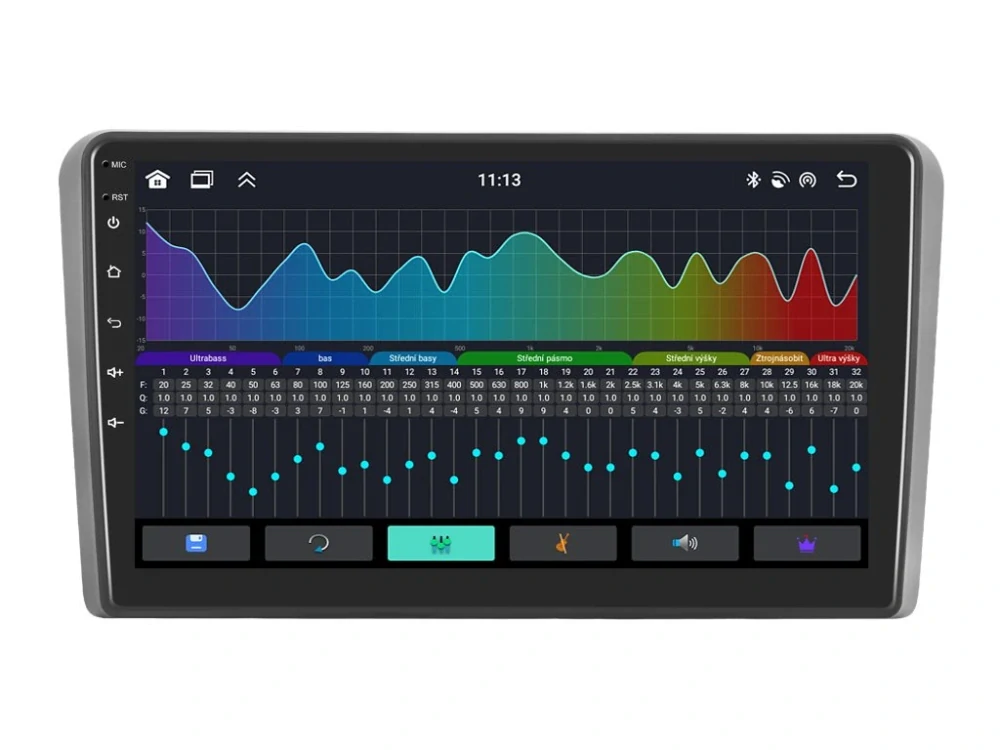 BMODE 2DIN AUTORÁDIO BEX15 ANDROID, AUDI A3 / S3