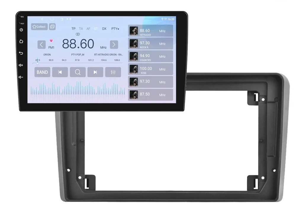 ISUDAR 2DIN AUTORÁDIO T68B-IEV15 ANDROID, AUDI A3 / S3