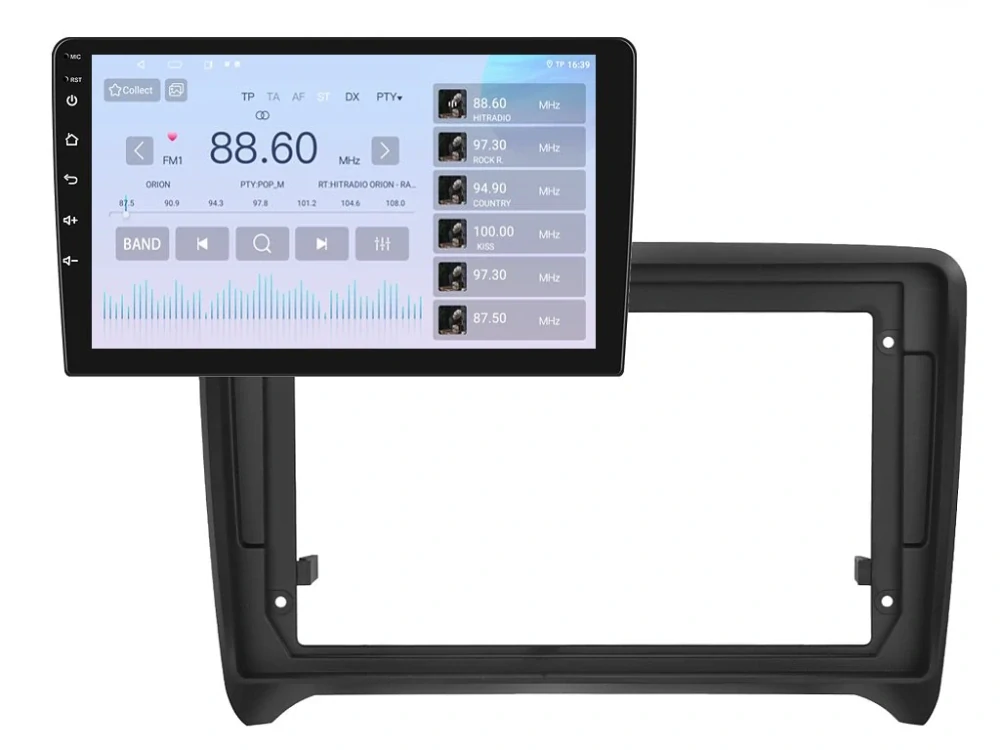 ISUDAR 2DIN AUTORÁDIO T68B-IEV19 ANDROID, AUDI TT
