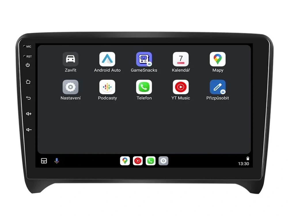 ISUDAR 2DIN AUTORÁDIO T72-IEV22 ANDROID, AUDI TT