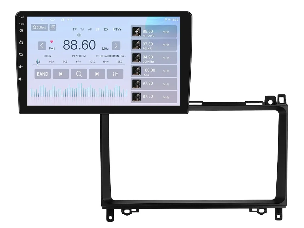 ISUDAR 2DIN AUTORÁDIO T68B-IEV61 ANDROID, MERCEDES-BENZ A / B / V / VIANO / VITO / SPRINTER / VW CRAFTER
