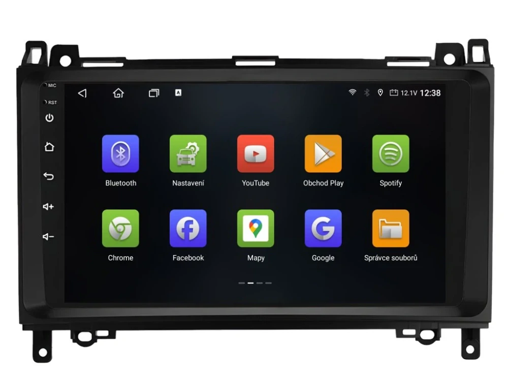 ISUDAR 2DIN AUTORÁDIO T72-IEV76 ANDROID, MERCEDES-BENZ A / B / V / VIANO / VITO / SPRINTER / VW CRAFTER