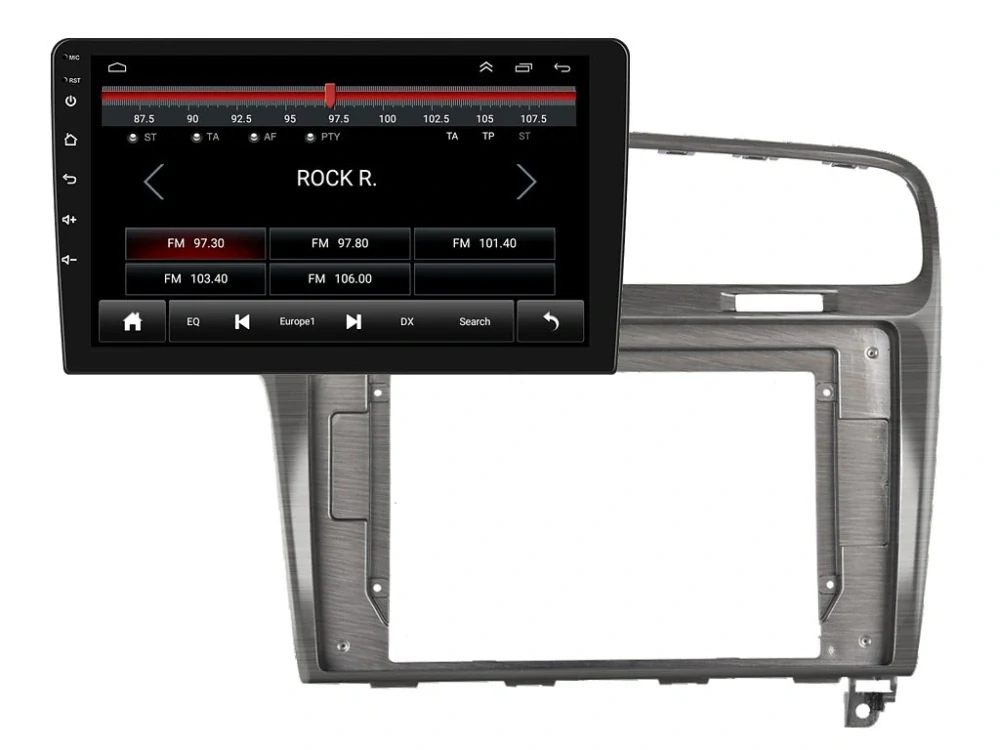 PODOFO 2DIN AUTORÁDIO PEV09 ANDROID, VOLKSWAGEN GOLF VII
