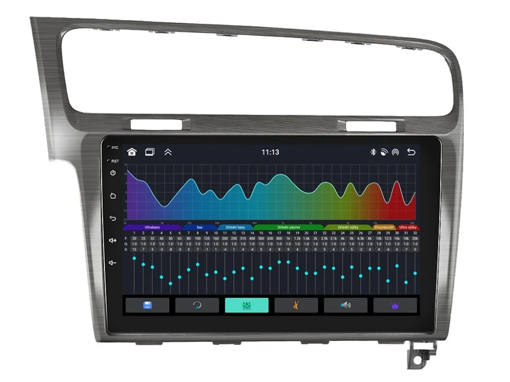 BMODE 2DIN AUTORÁDIO BEX11 ANDROID, VOLKSWAGEN GOLF VII