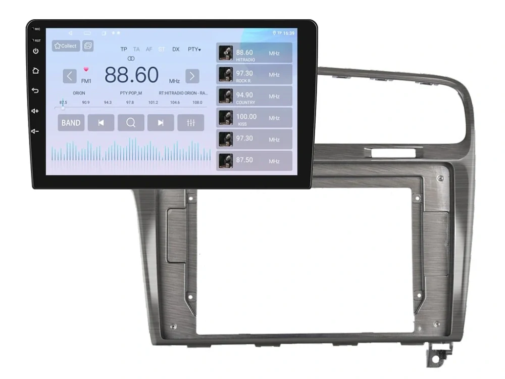 ISUDAR 2DIN AUTORÁDIO T68B-IEV11 ANDROID, VOLKSWAGEN GOLF VII