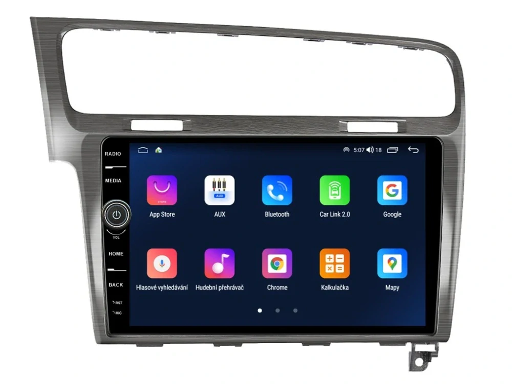 EVEREST 2DIN AUTORÁDIO EVE15 ANDROID, VOLKSWAGEN GOLF VII
