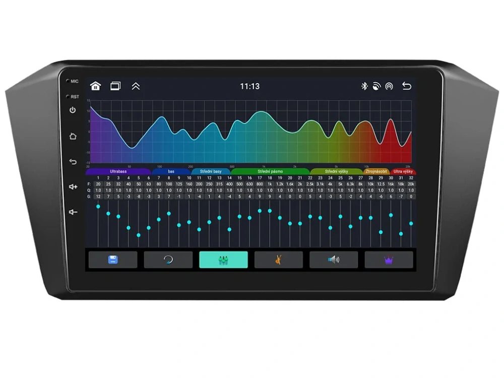 BMODE 2DIN AUTORÁDIO BEV62 ANDROID, VOLKSWAGEN PASSAT B8