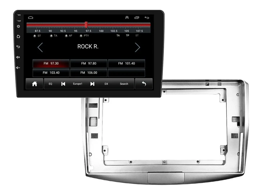 PODOFO 2DIN AUTORÁDIO PEV46 ANDROID, VOLKSWAGEN PASSAT B6, B7, CC
