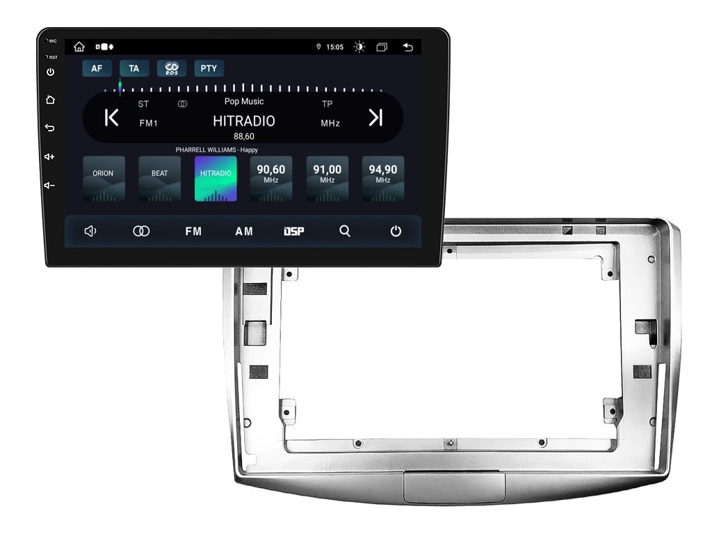 XTRONS 2DIN AUTORÁDIO IAP12-XEV03 ANDROID, VOLKSWAGEN PASSAT B6, B7, CC