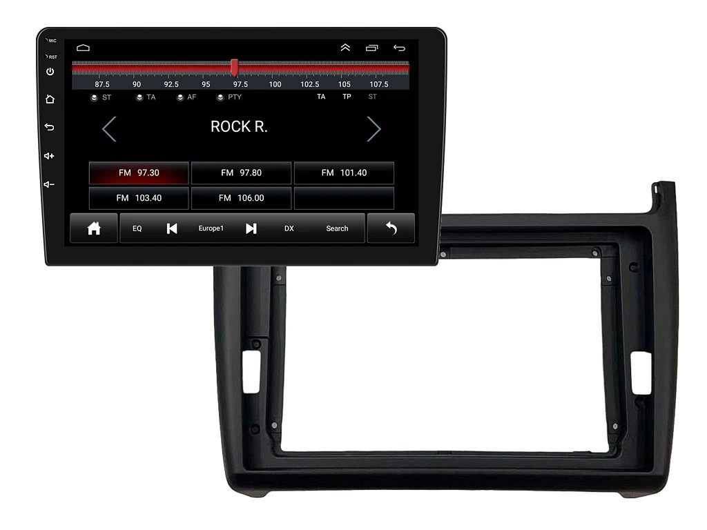 PODOFO 2DIN AUTORÁDIO PEV08 ANDROID, VOLKSWAGEN POLO