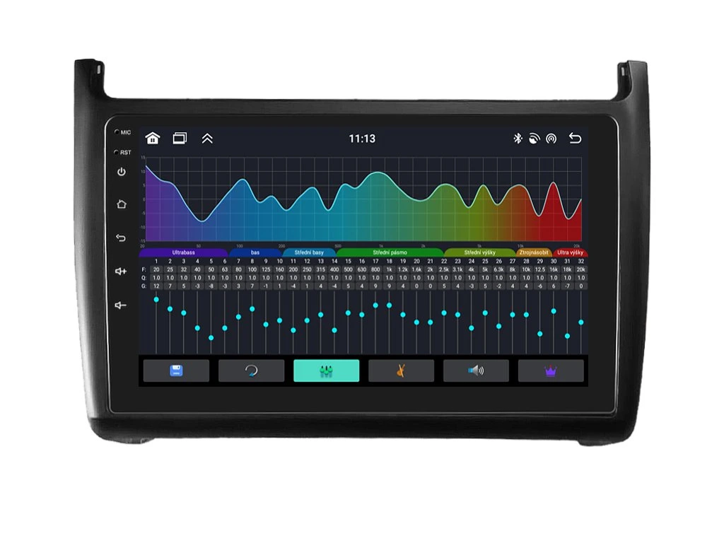 BMODE 2DIN AUTORÁDIO BEX08 ANDROID, VOLKSWAGEN POLO